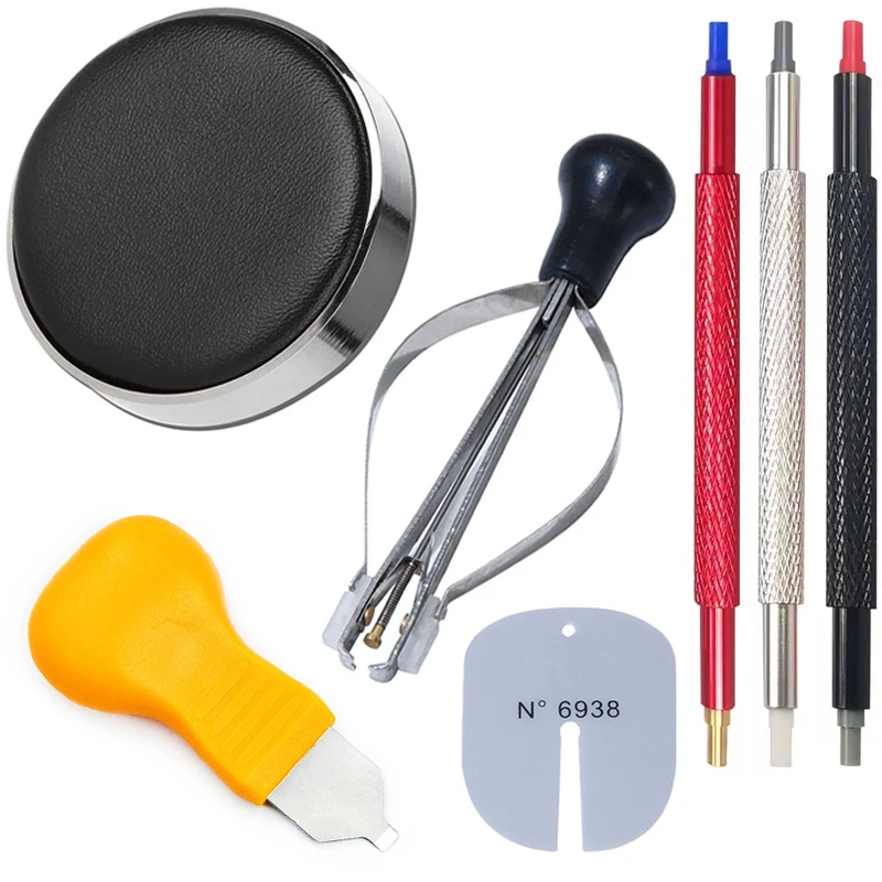 Luxury Watch Cleaning Kit - นาฬิกามือ Pressers Pusher ชุดติดตั้งชุดนาฬิกาเข็ม Picker Double-ended