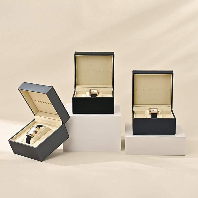 Luxury Watch Collection Box - กล่องนาฬิกาหรูหรา หนัง PU กล่องโชว์และเก็บนาฬิกาข้อมือ กล่องของขวัญคอลเลกชันนาฬิกาคุณภาพสูง