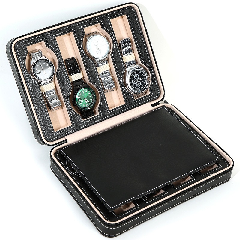 Luxury Watch Collection Box - กล่องจัดระเบียบนาฬิกาหลายเรือน กล่องเก็บนาฬิกาแบบกลไก กล่องเก็บนาฬิกาหรูหรา กล่องโชว์นาฬิกาสำหรับใช้ในบ้าน