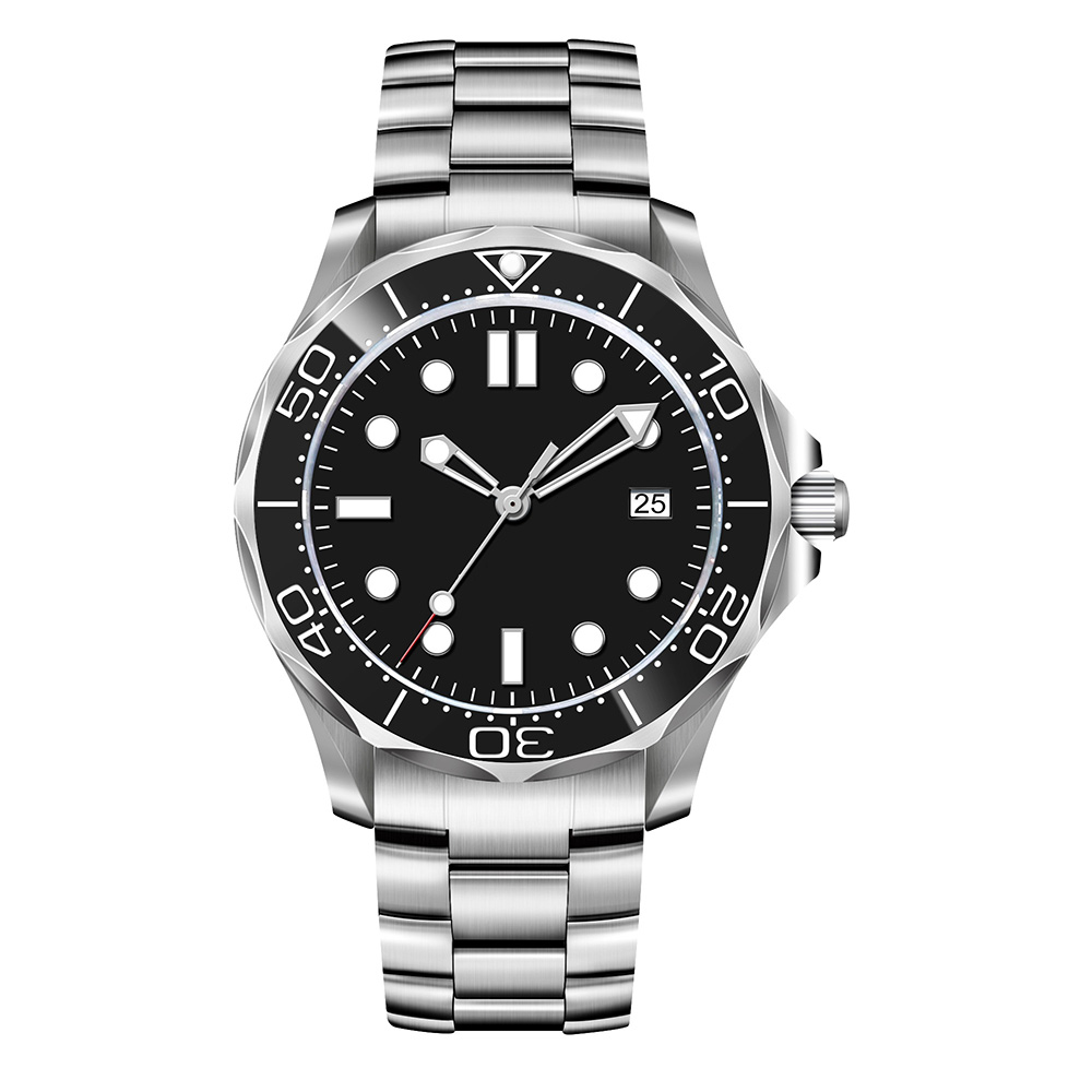 Luxury Watch Logo - โลโก้ที่กําหนดเอง nh35 นาฬิกา 41mm Sapphire sterile