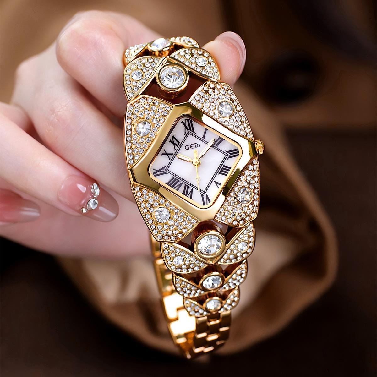 UTHAI L008 นาฬิกาแฟชั่นสำหรับผ - Luxury Watch For Sale บทวิจารณ์และราคา
