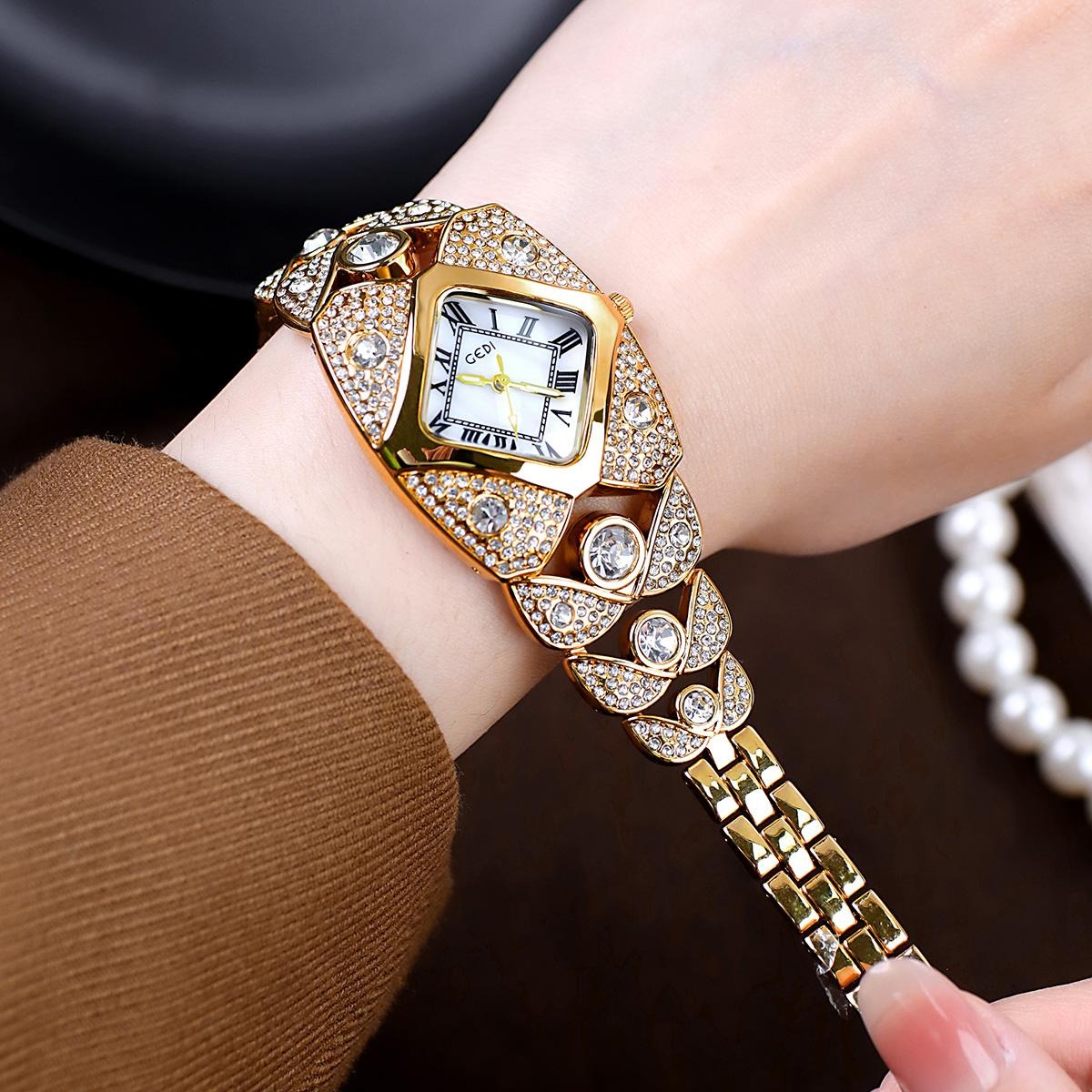 UTHAI L008 นาฬิกาแฟชั่นสำหรับผ - Luxury Watch For Sale บทวิจารณ์และราคา
