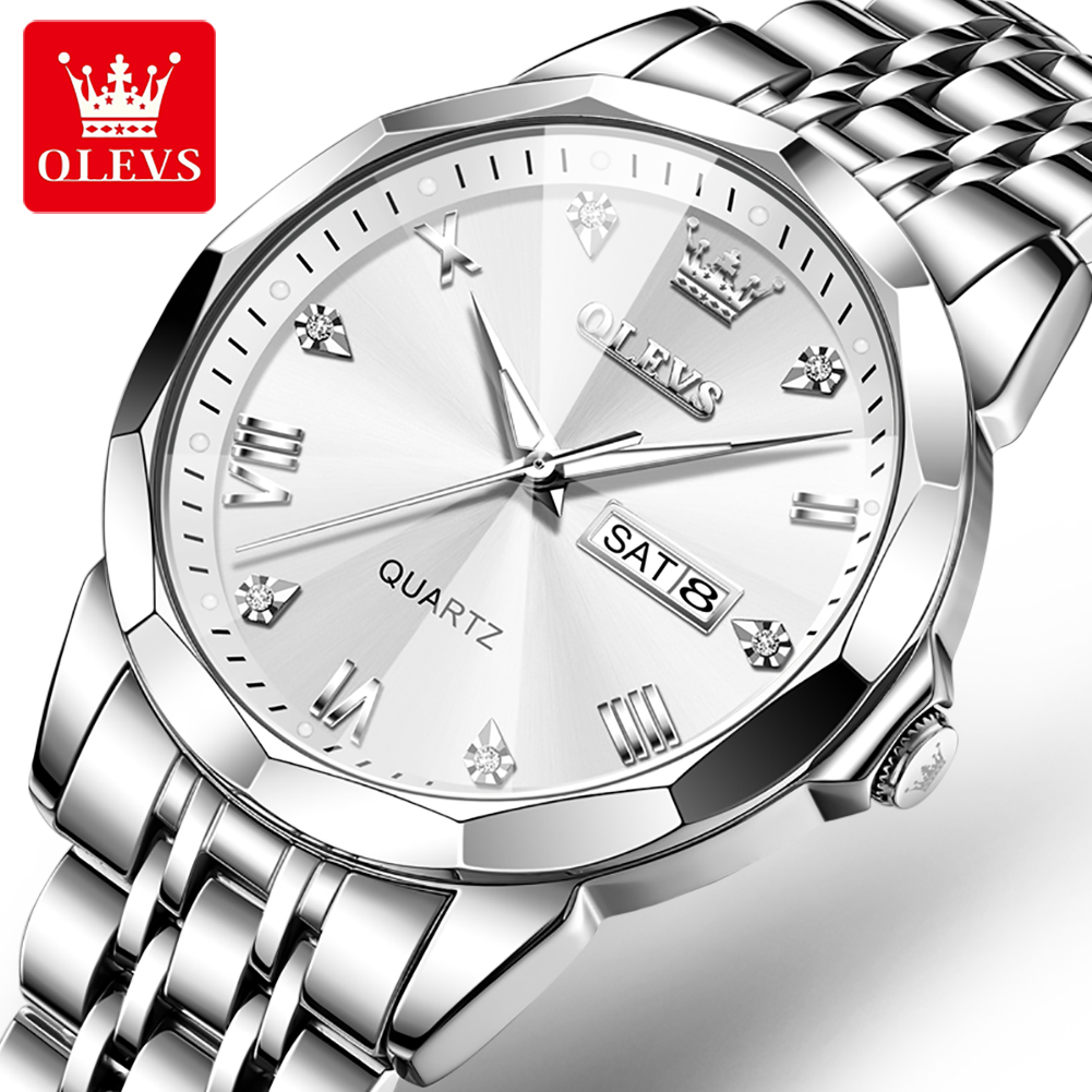 OLEVS 9931 นาฬิกาแบรนด์แท้ของแ - Luxury Watch Collection Box บทวิจารณ์และราคา