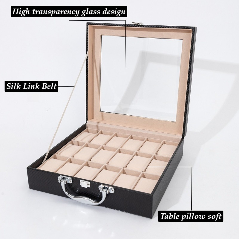 กล่องเก็บนาฬิกาสไตล์เรโทร กล่อ - Luxury Watch Collection Box บทวิจารณ์และราคา
