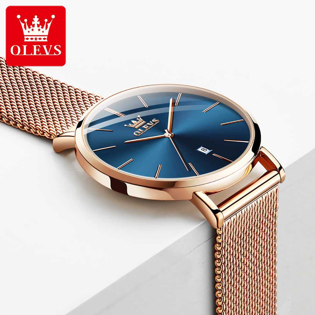 OLEVS นาฬิกาผู้หญิง 5869 Elega - Luxury Watch Logo บทวิจารณ์และราคา