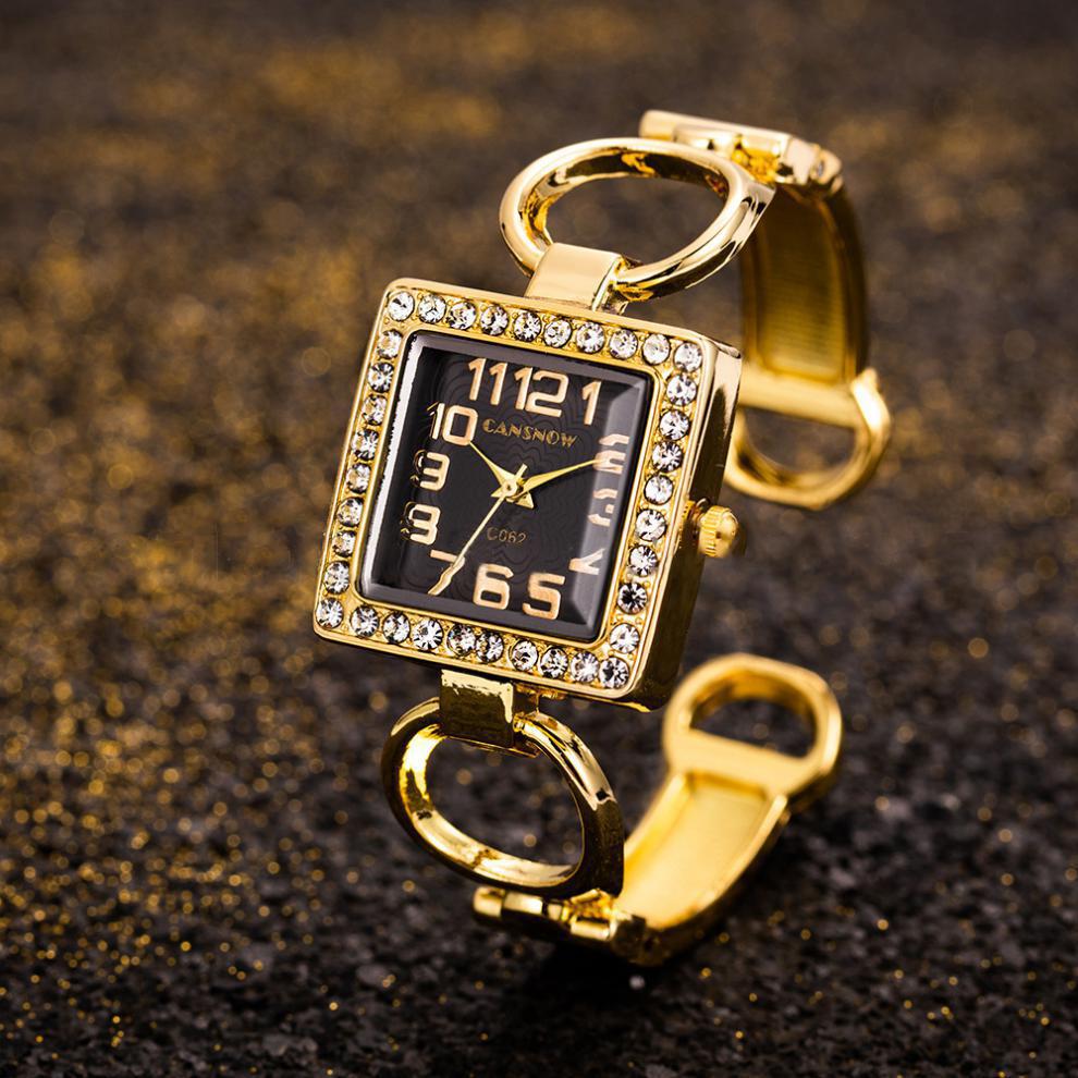สร้อยข้อมือผู้หญิงนาฬิกาข้อมือ - Luxury Watch Square บทวิจารณ์และราคา