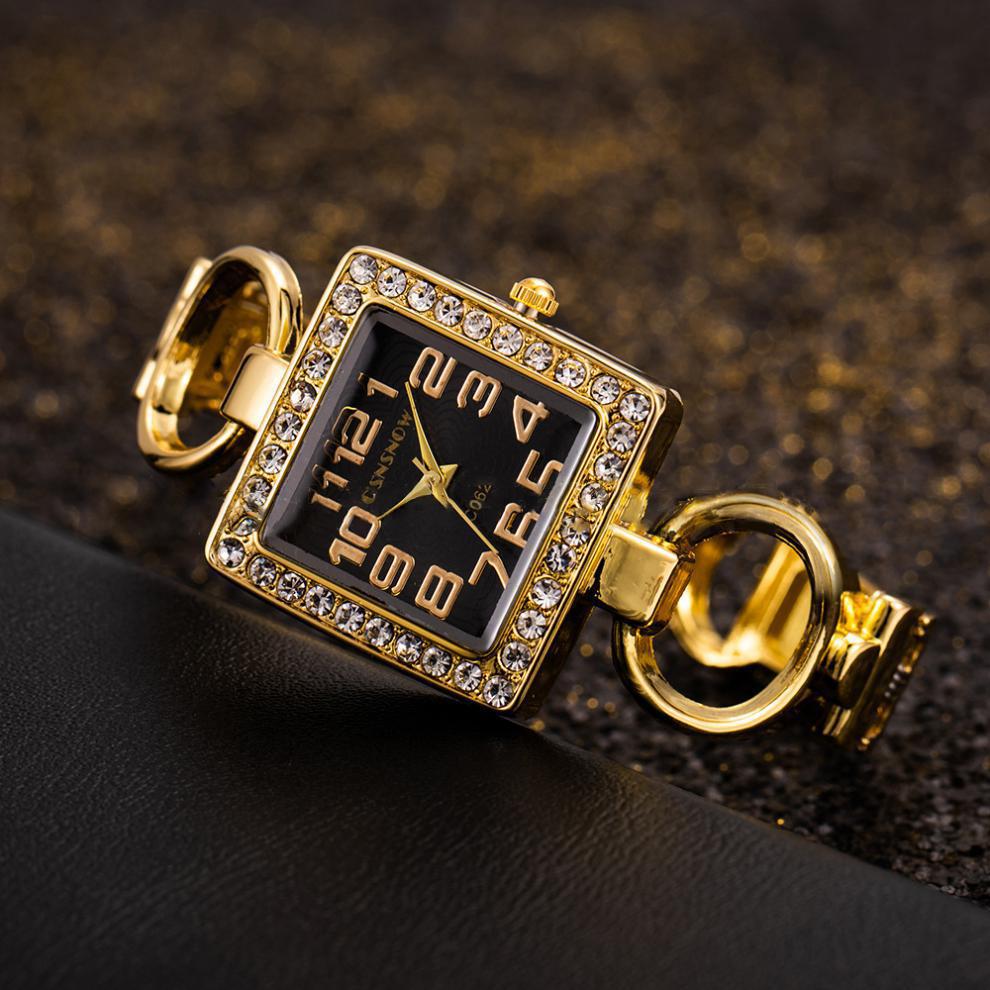 สร้อยข้อมือผู้หญิงนาฬิกาข้อมือ - Luxury Watch Square บทวิจารณ์และราคา