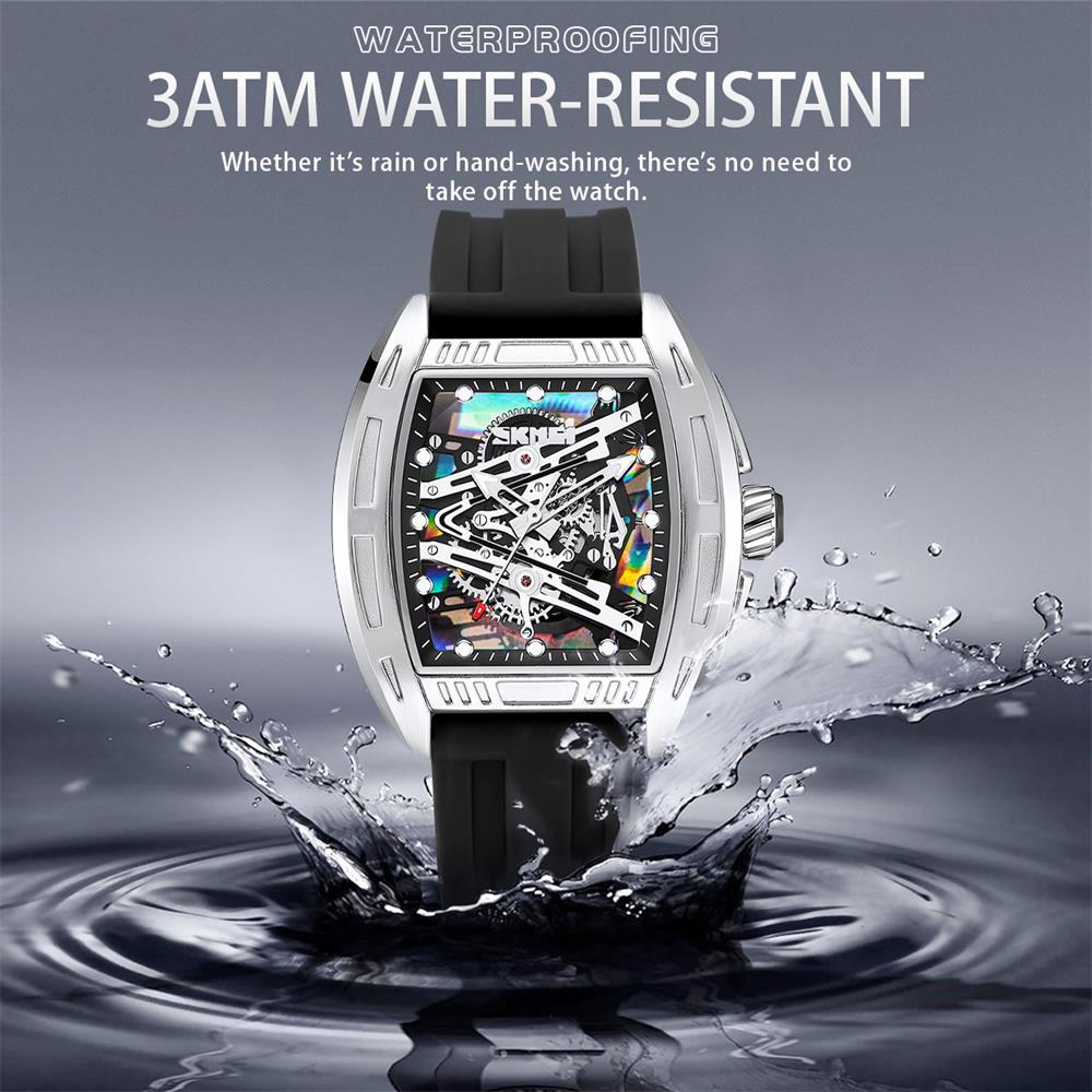 นาฬิกาควอตซ์ SKMEI ดีไซน์สร้าง - Luxury Watch List บทวิจารณ์และราคา