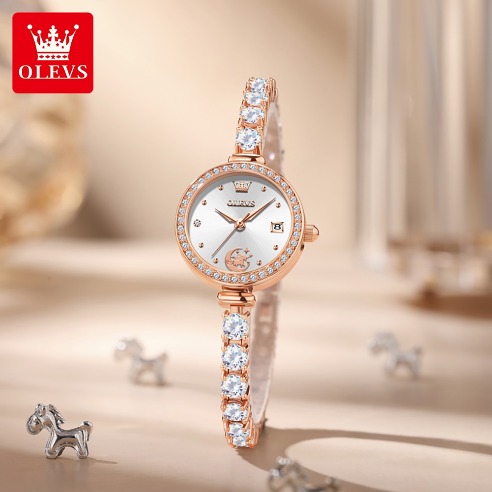 OLEVS 2998 นาฬิกาแบรนด์แท้ของแ - Luxury Watch Logo บทวิจารณ์และราคา