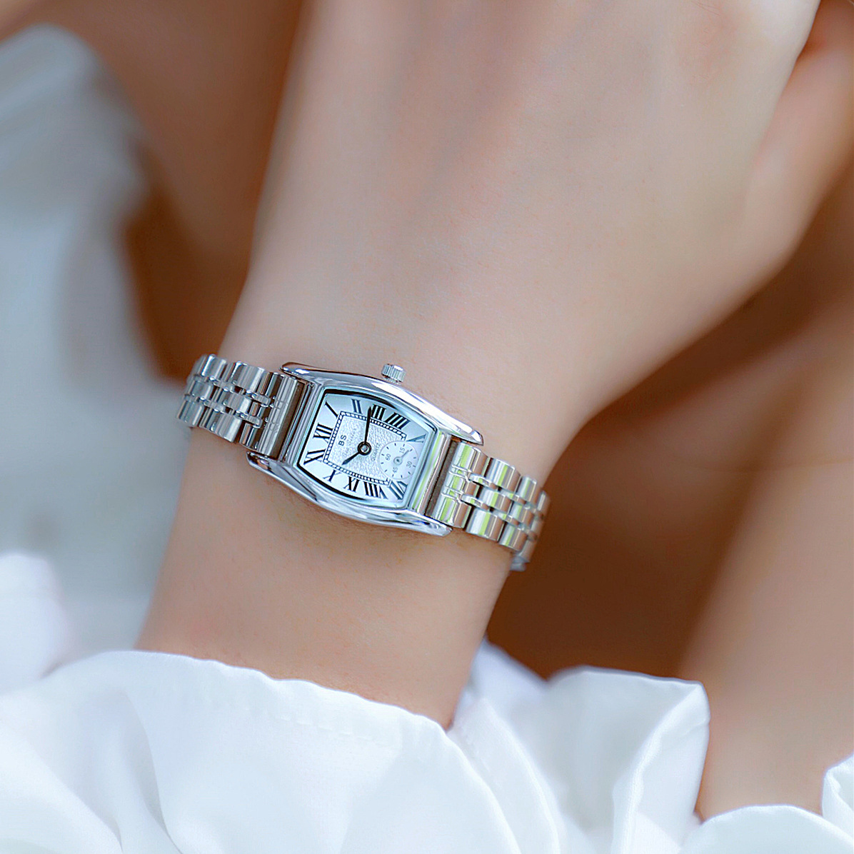 BS นาฬิกาผู้หญิงอเนกประสงค์สไต - Luxury Watch With Leather Strap บทวิจารณ์และราคา