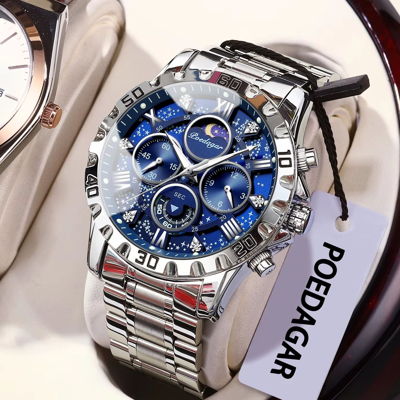 POEDAGAR หรูหราแฟชั่นผู้ชายนาฬ - Luxury Watch Zone บทวิจารณ์และราคา