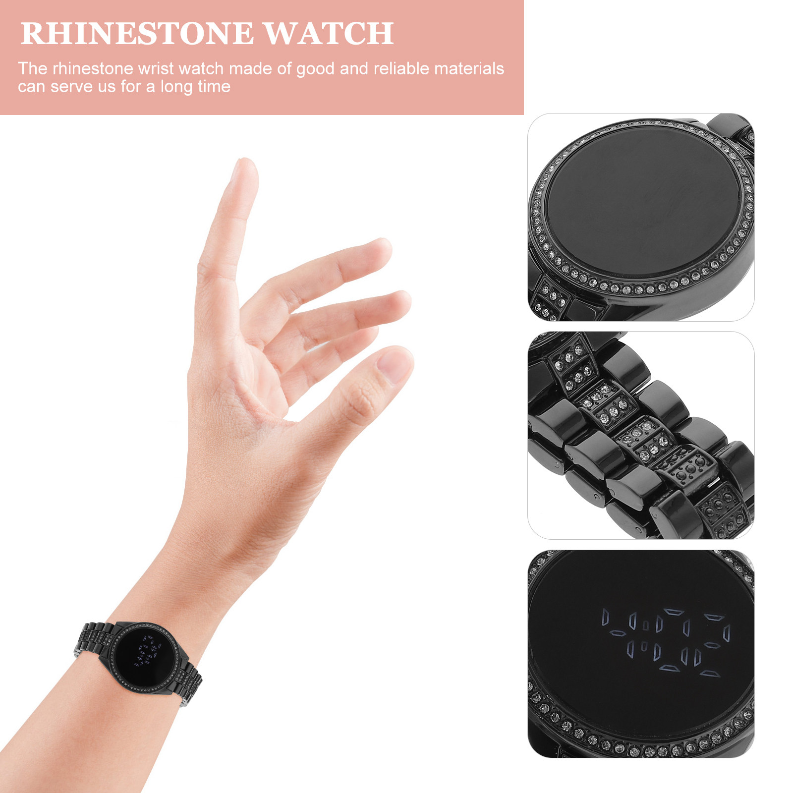 นาฬิกาข้อมือผู้หญิงประดับเพชรเ - Luxury Watch Gift For Her บทวิจารณ์และราคา