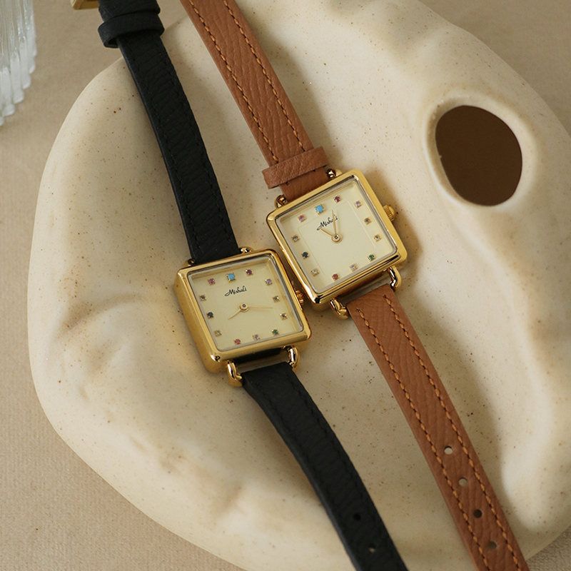 นาฬิกาข้อมือผู้หญิงดั้งเดิม สไ - Luxury Watch With Leather Strap บทวิจารณ์และราคา