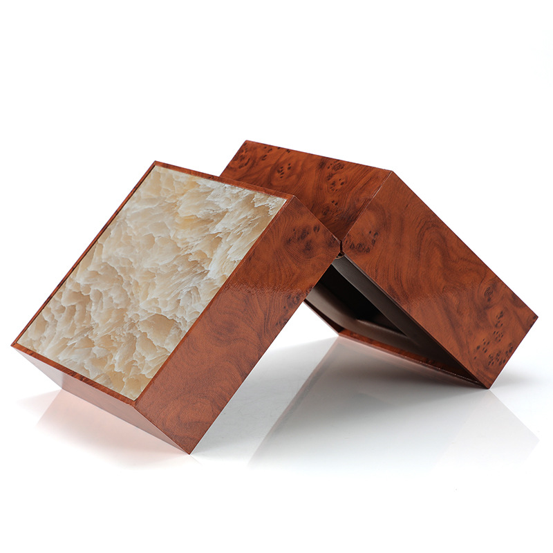 กล่องใส่นาฬิกาลายไม้สุดหรู สไต - Luxury Watch Collection Box บทวิจารณ์และราคา