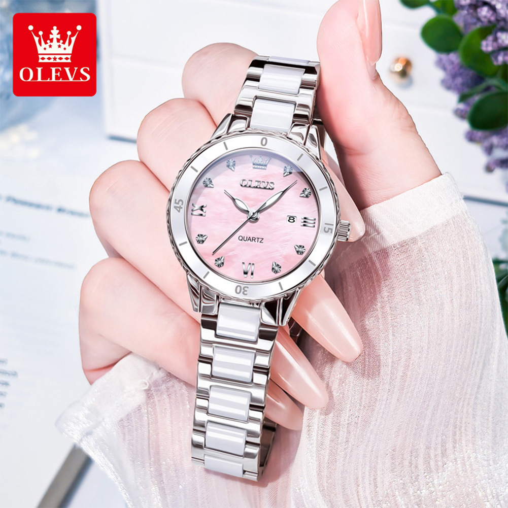 นาฬิกา OLEVS 9985 สำหรับผู้หญิ - Luxury Watch Gift For Her บทวิจารณ์และราคา