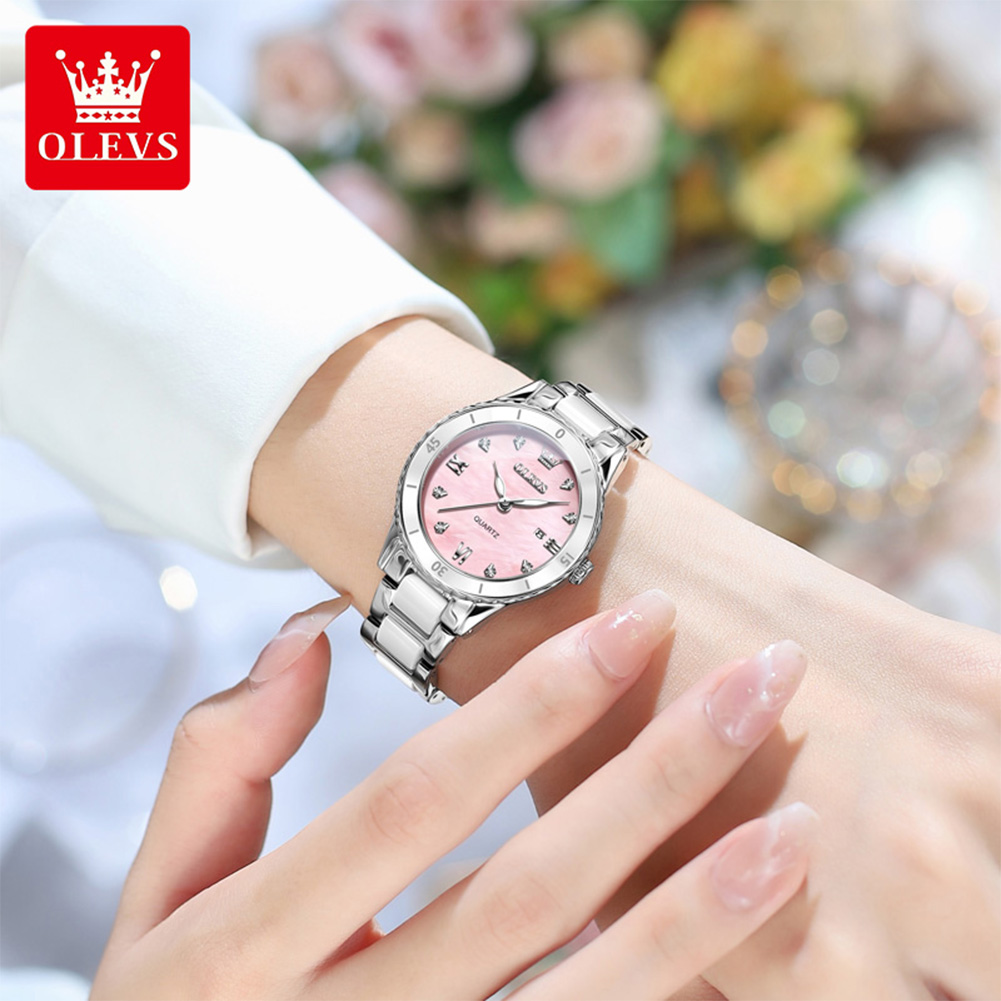 นาฬิกา OLEVS 9985 สำหรับผู้หญิ - Luxury Watch Gift For Her บทวิจารณ์และราคา
