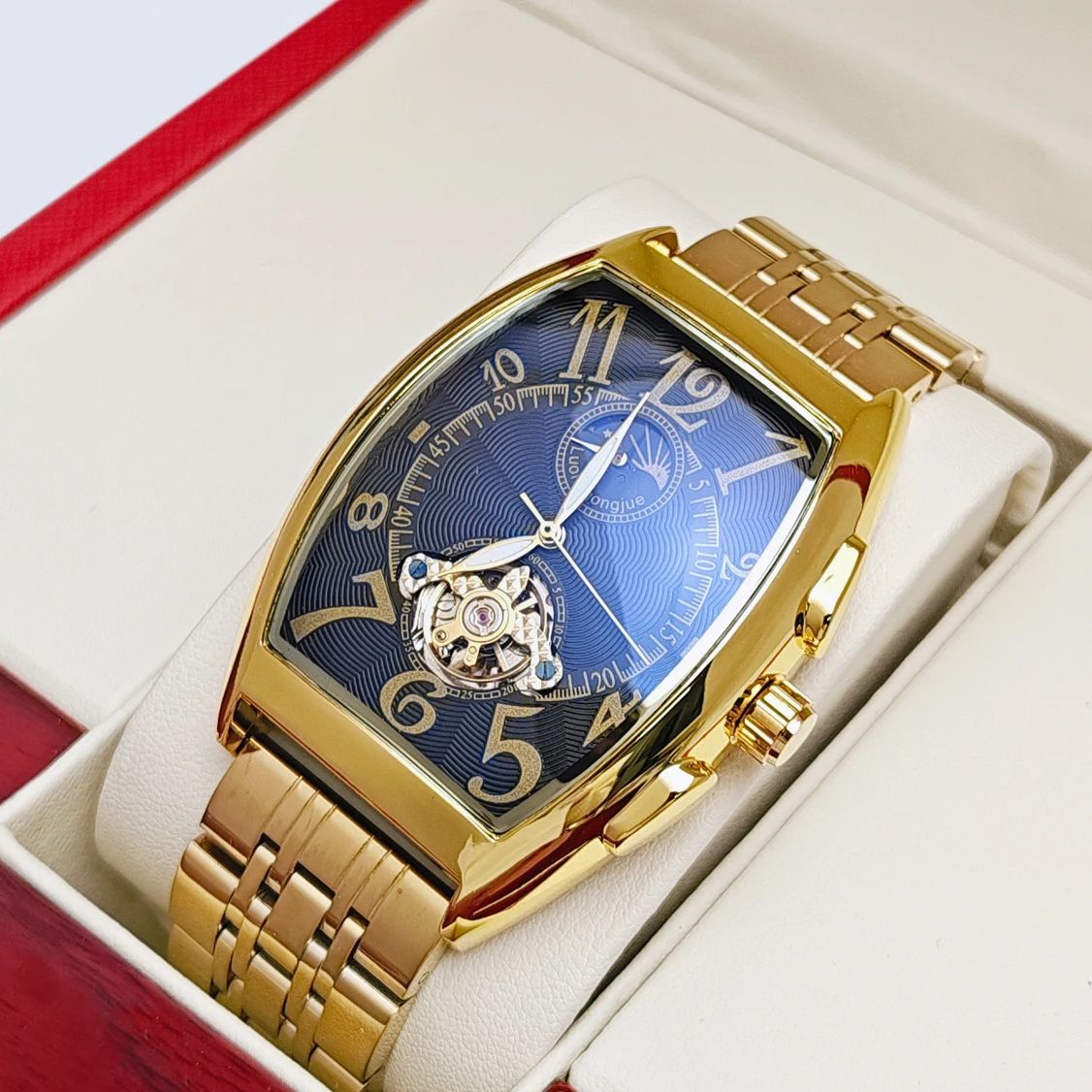 นาฬิกาข้อมือผู้ชายทรงบาร์เรลสุ - Luxury Watch Tier บทวิจารณ์และราคา