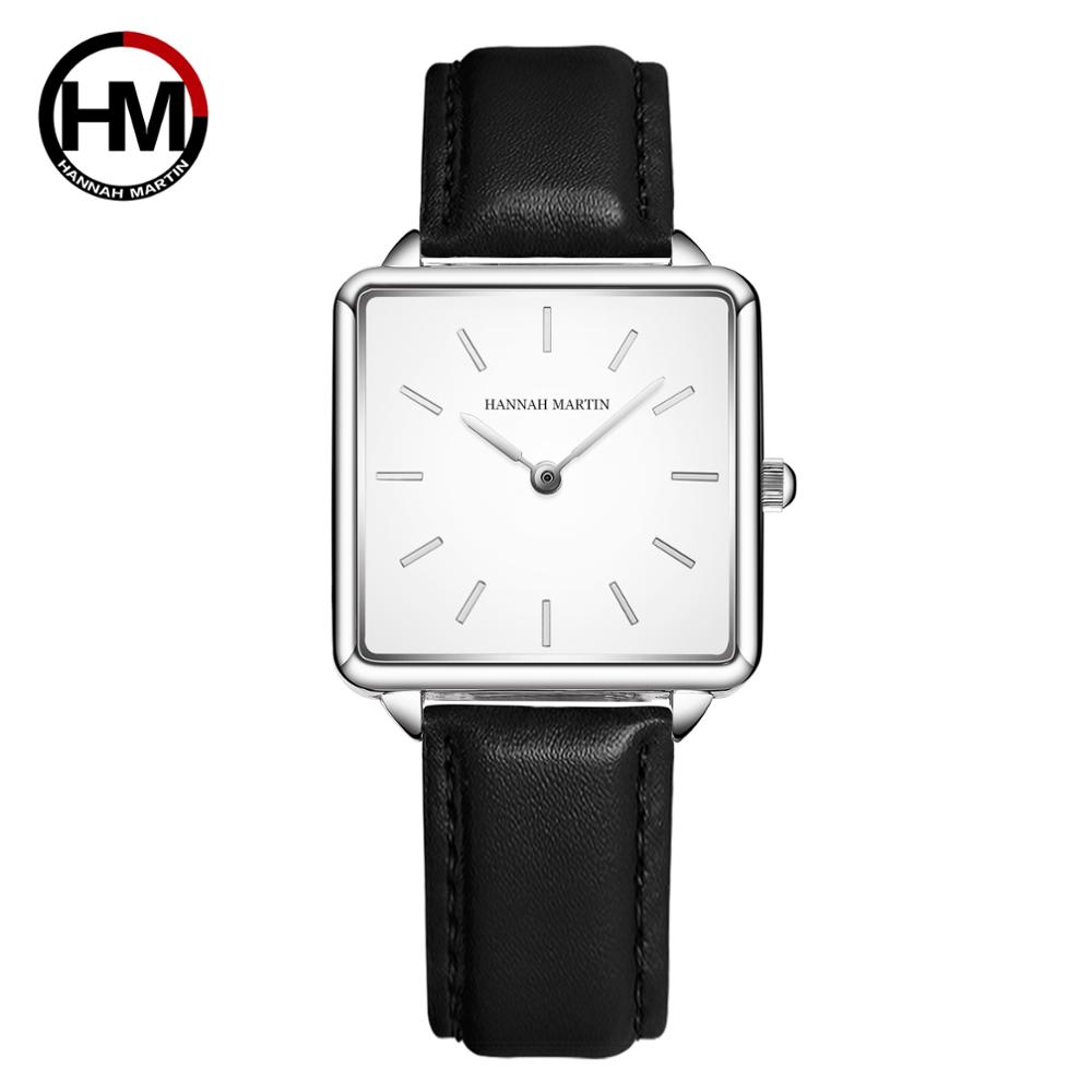สายหนังแท้Japan Quartz Movemen - Luxury Watch With Leather Strap บทวิจารณ์และราคา