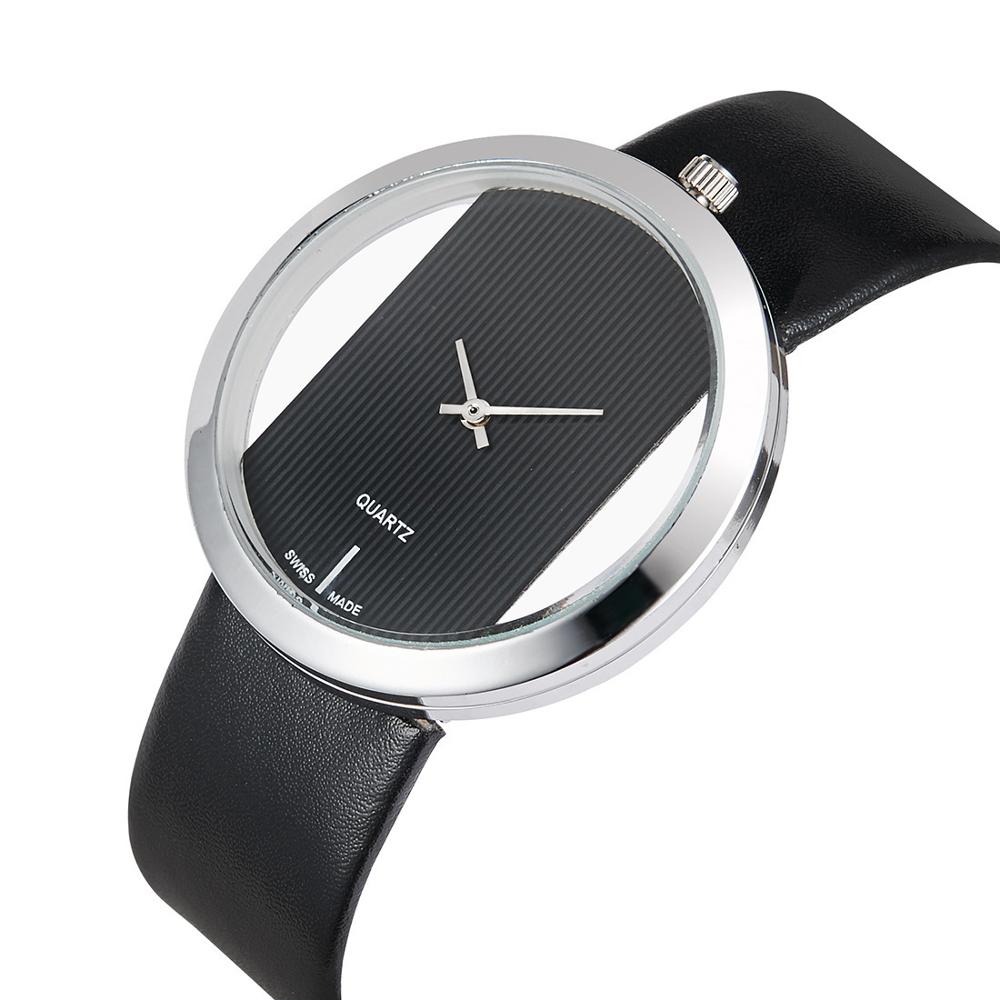 นาฬิกาข้อมือสตรียี่ห้อLuxury H - Luxury Watch With Leather Strap บทวิจารณ์และราคา