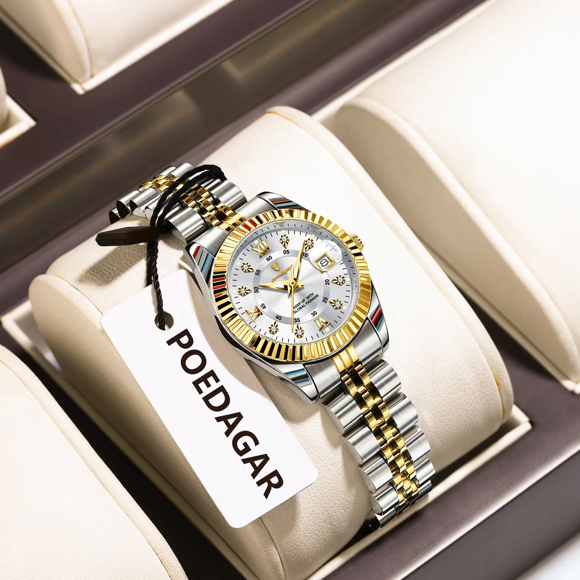 POEDAGAR แฟชั่นหรูหราสุภาพสตรี - Luxury Watch For Sale บทวิจารณ์และราคา