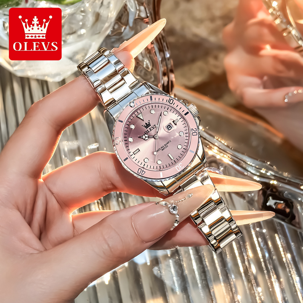 OLEVS หรูหราควอตซ์นาฬิกาผู้หญิ - Luxury Watch For Sale บทวิจารณ์และราคา