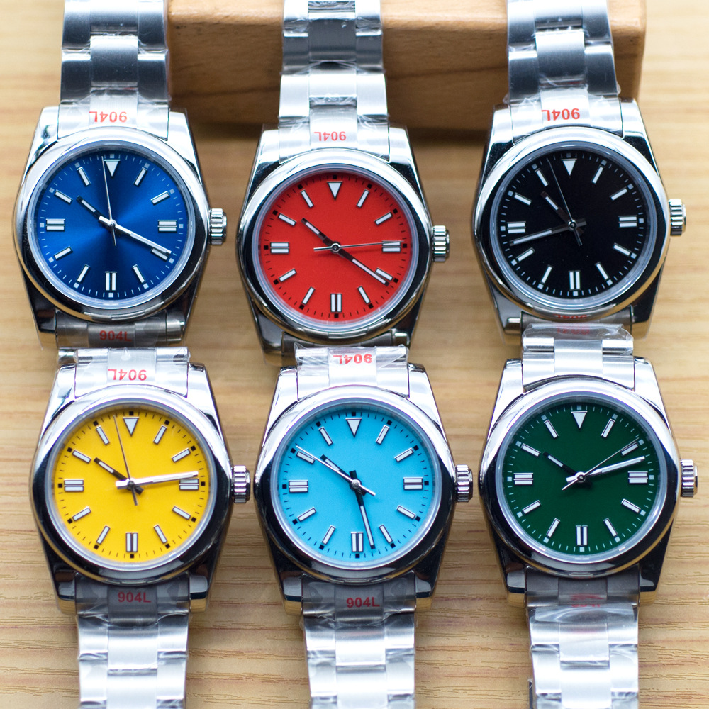 นาฬิกาข้อมือผู้ชายขนาด 36 มม./ - Luxury Watch Logo บทวิจารณ์และราคา