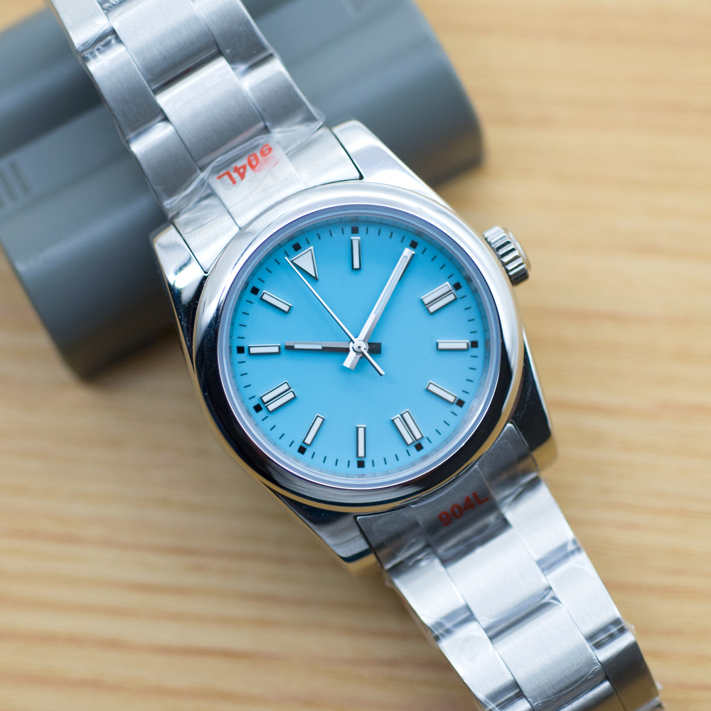 นาฬิกาข้อมือผู้ชายขนาด 36 มม./ - Luxury Watch Logo บทวิจารณ์และราคา