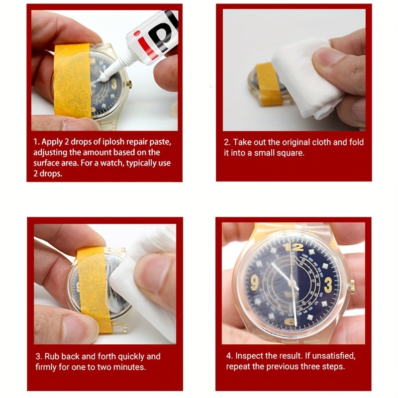 1 ชิ้น IPLOSH ครีมซ่อมแซมรอยขี - Luxury Watch Cleaning Kit บทวิจารณ์และราคา