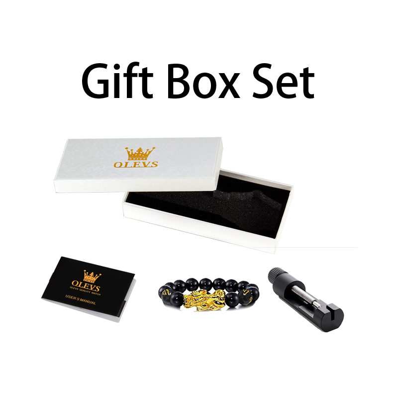 OLEVS นาฬิกาผู้ชายยอดนิยมสแตนเ - Luxury Watch Logo บทวิจารณ์และราคา