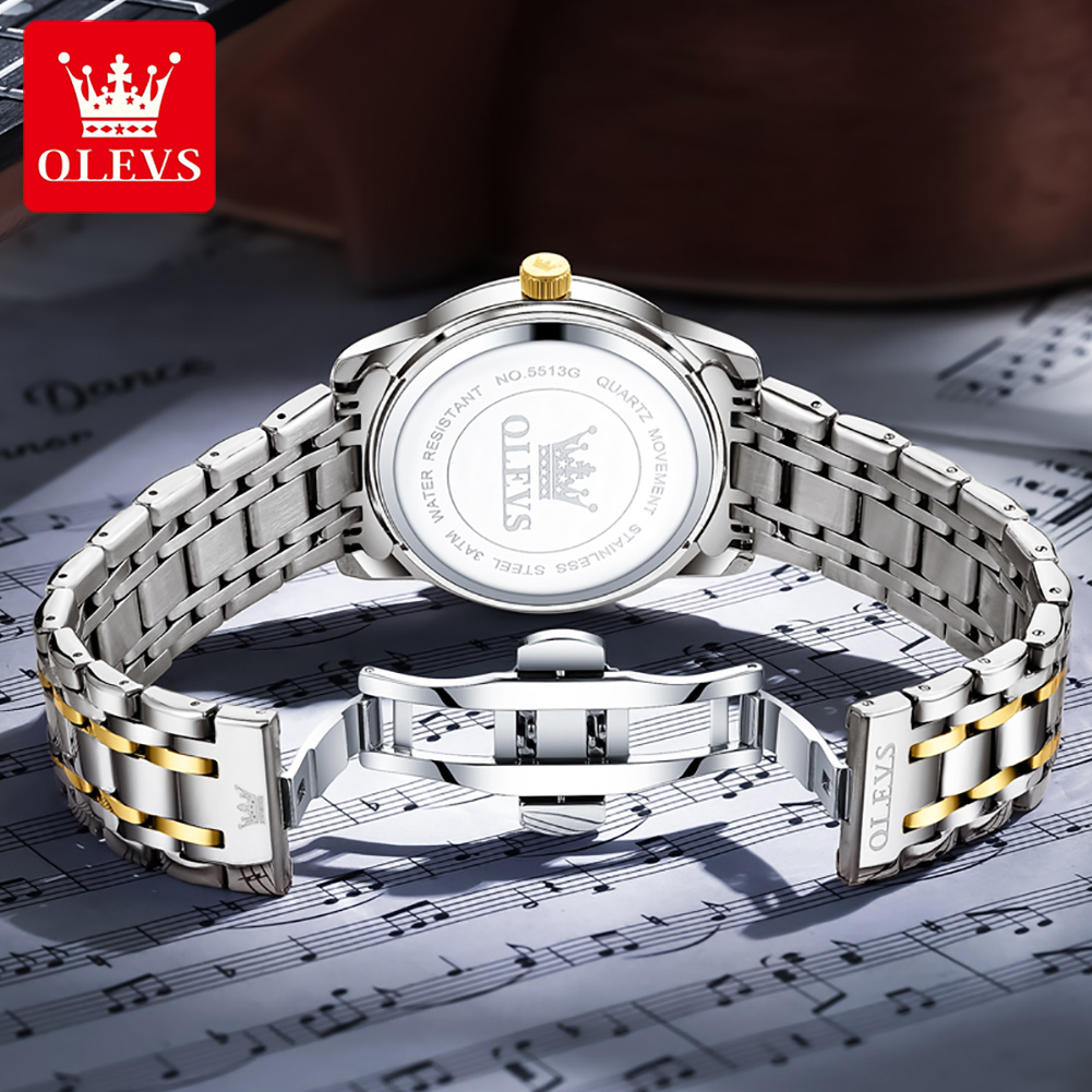 OLEVS แบรนด์นาฬิกาแฟชั่นผู้ชาย - Luxury Watch Logo บทวิจารณ์และราคา