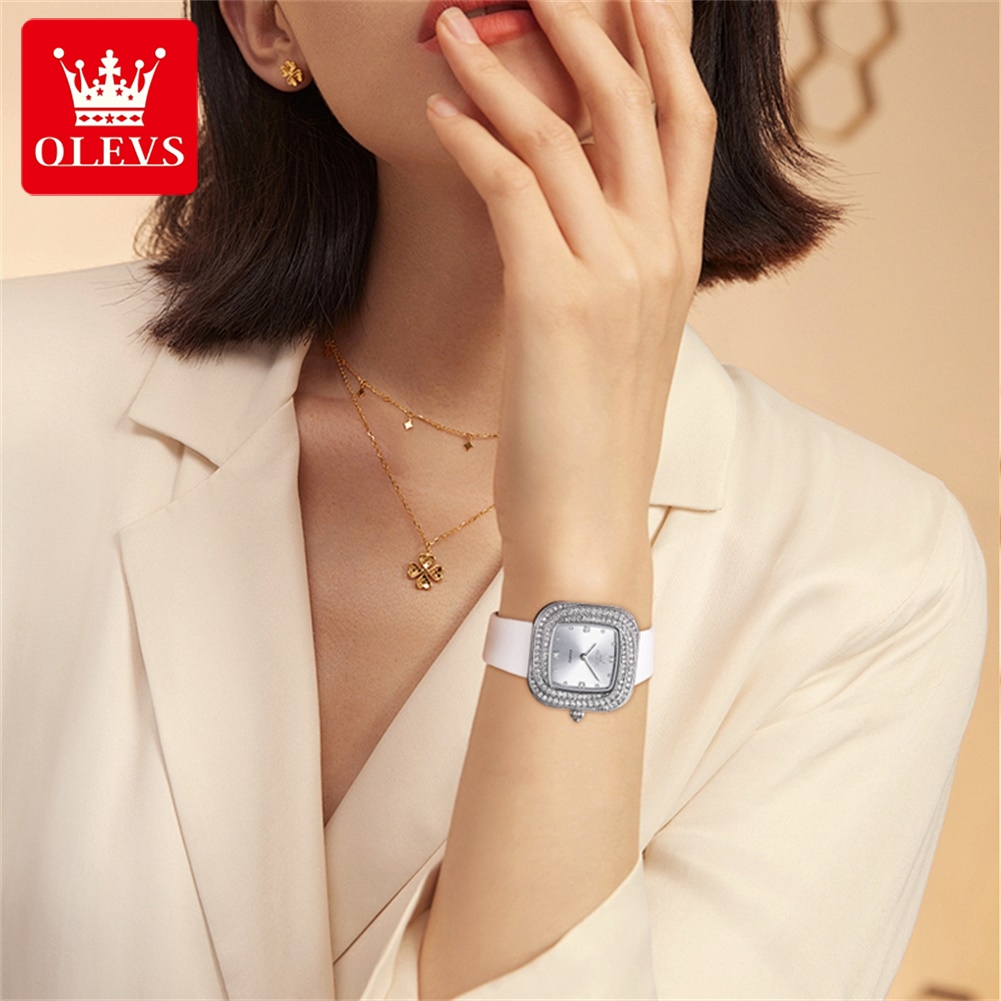 OLEVS 5512 หรูหราสง่างามนาฬิกา - Luxury Watch With Leather Strap บทวิจารณ์และราคา