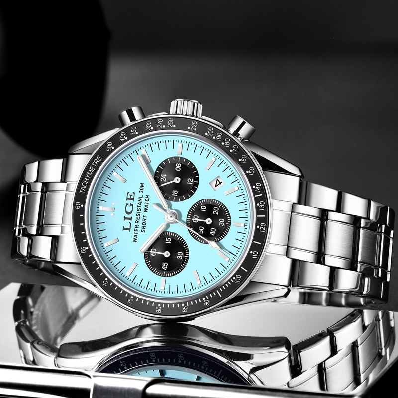 LIGE แบรนด์ชั้นนำหรูหรานาฬิกาผ - Luxury Watch Collection Box บทวิจารณ์และราคา
