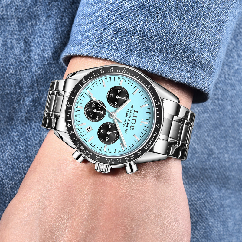 LIGE แบรนด์ชั้นนำหรูหรานาฬิกาผ - Luxury Watch Collection Box บทวิจารณ์และราคา