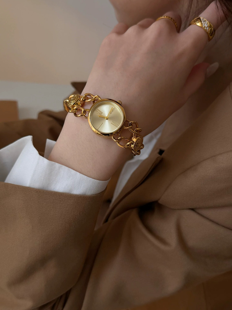 นาฬิกาข้อมือควอตซ์ผู้หญิง ดีไซ - Luxury Watch Gift For Her บทวิจารณ์และราคา