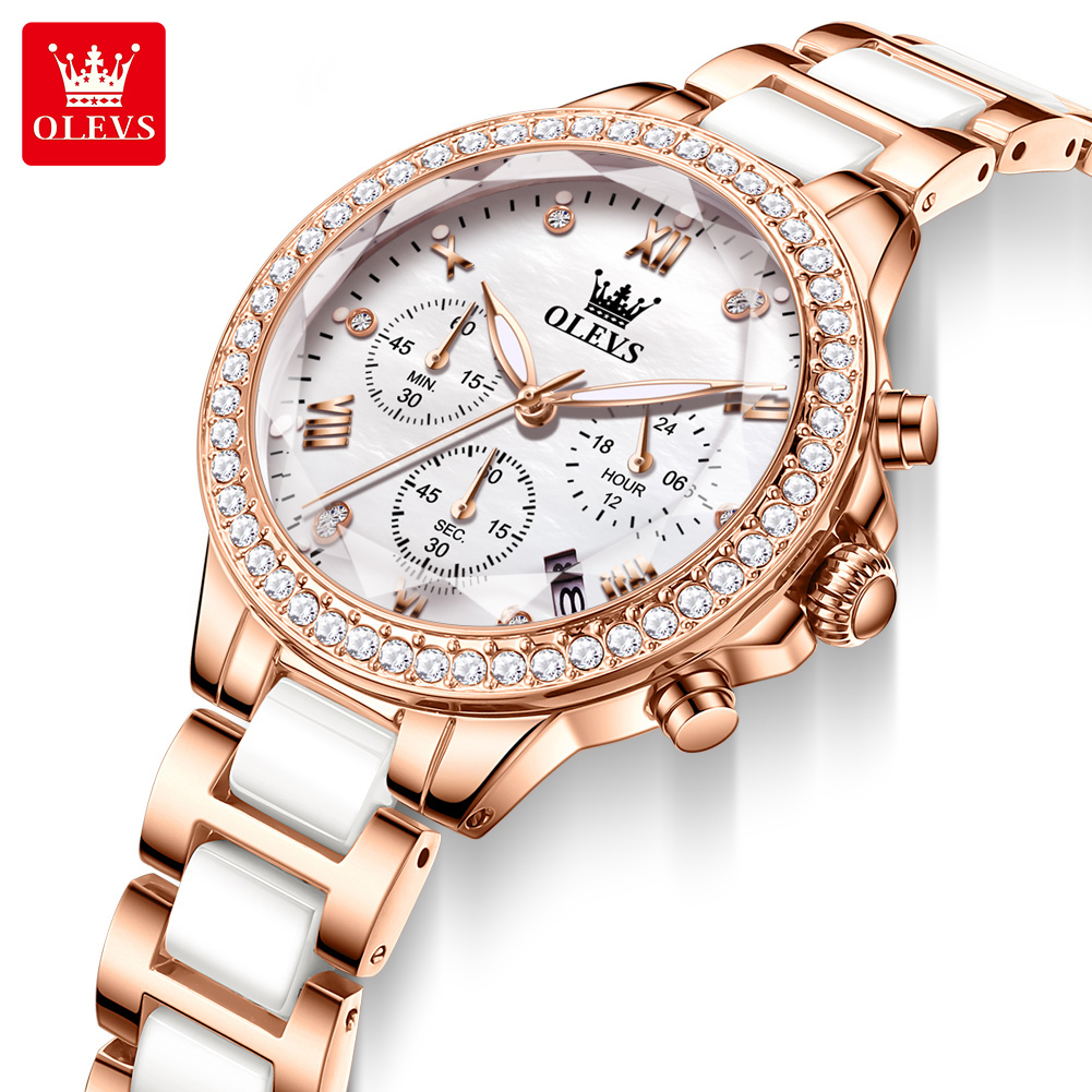 OLEVS 9999 นาฬิกาควอทซ์สำหรับส - Luxury Watch Zone บทวิจารณ์และราคา