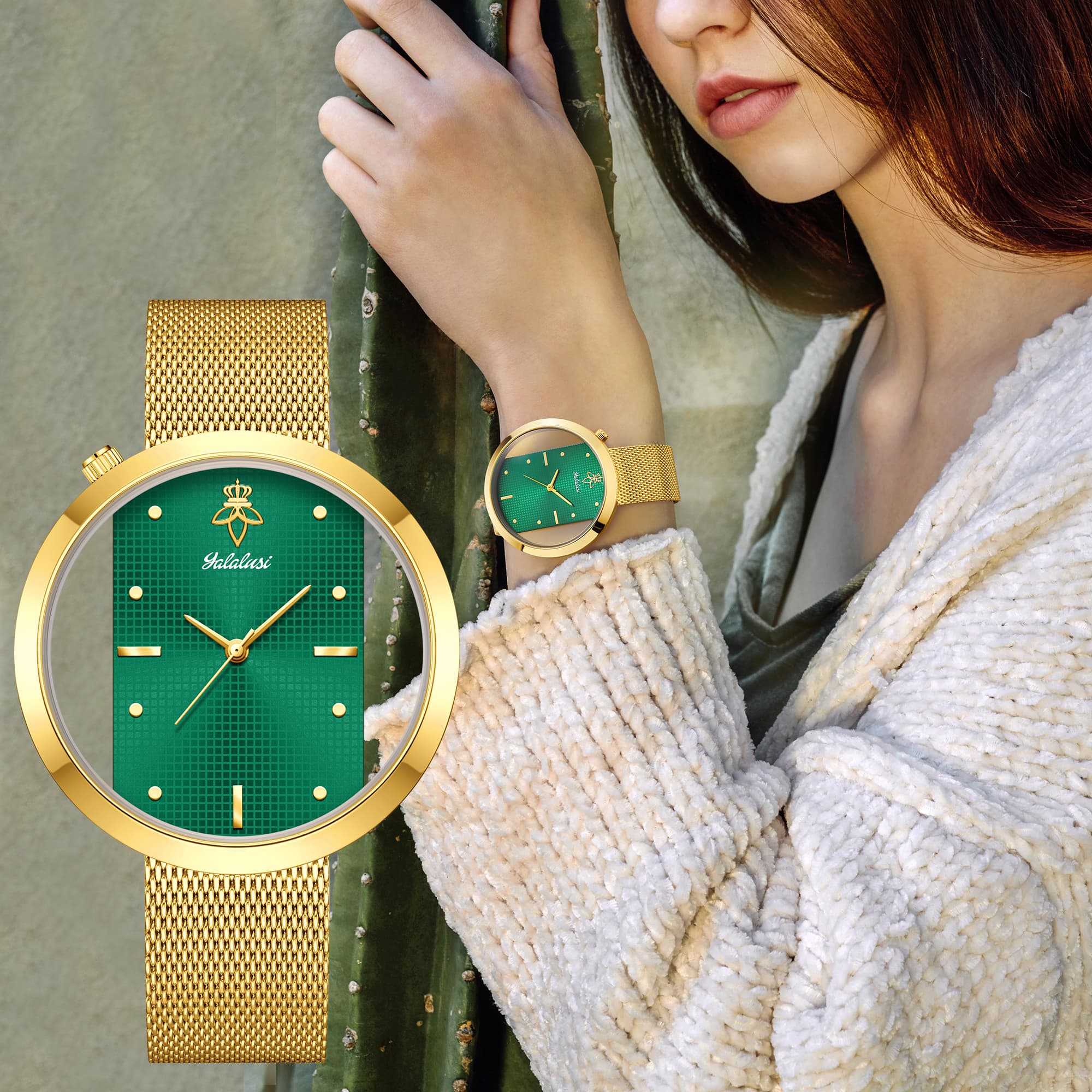 ยาลาลูซีแฟชั่นนาฬิกาข้อมือสุภา - Luxury Watch Gift For Her บทวิจารณ์และราคา