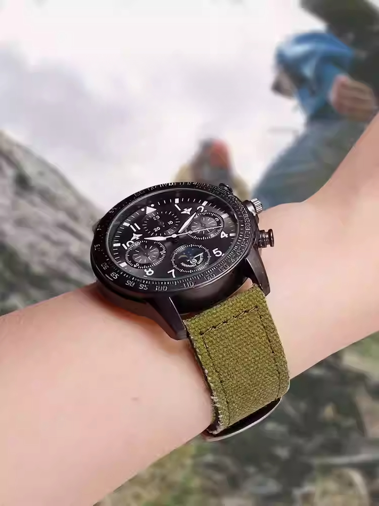 สายนาฬิกาหนังแคนวาส+หนังวัว อิ - Luxury Watch Casio บทวิจารณ์และราคา