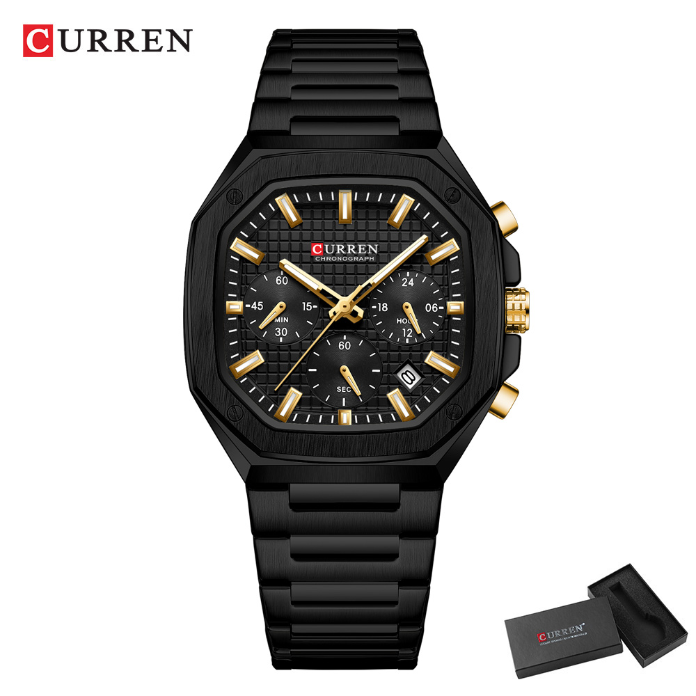 CURREN นาฬิกาโครโนสแควร์สุดหรู - Luxury Watch Square บทวิจารณ์และราคา