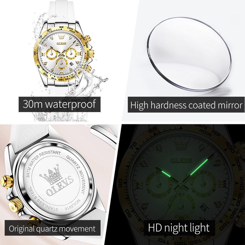 OLEVS 5618 นาฬิกาผู้หญิงใหม่หร - Luxury Watch Zone บทวิจารณ์และราคา