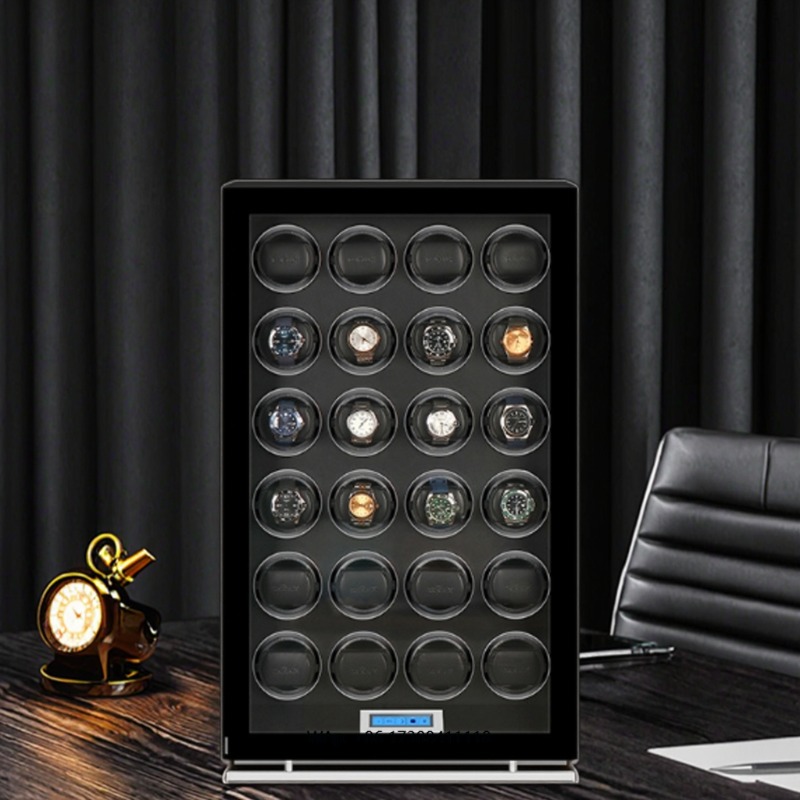 กล่องหมุนนาฬิกาอัตโนมัติ 24 ช่ - Luxury Watch Case บทวิจารณ์และราคา