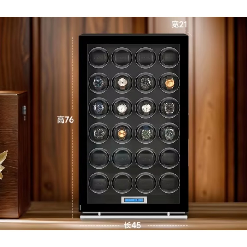 กล่องหมุนนาฬิกาอัตโนมัติ 24 ช่ - Luxury Watch Case บทวิจารณ์และราคา