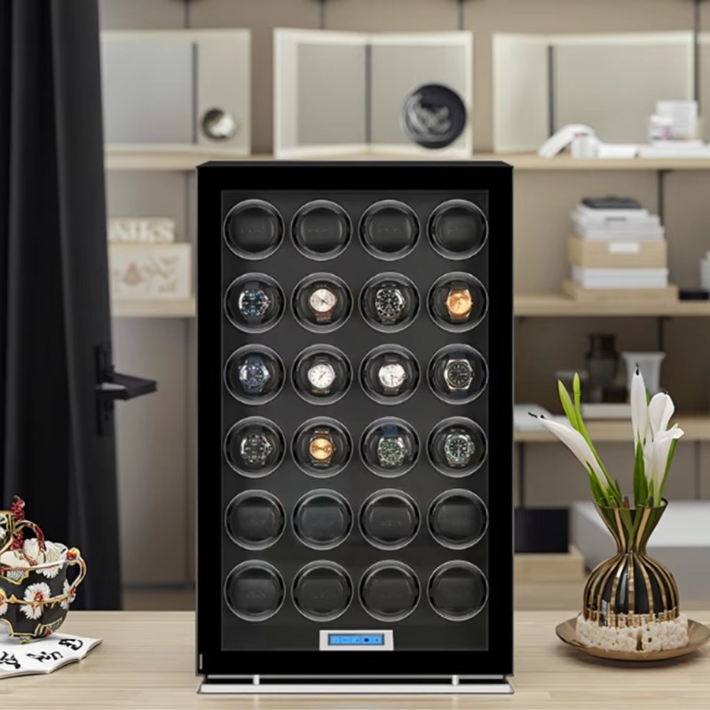 กล่องหมุนนาฬิกาอัตโนมัติ 24 ช่ - Luxury Watch Case บทวิจารณ์และราคา