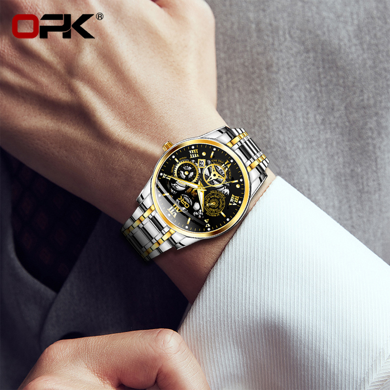 OPK 8135 ผู้ชายนาฬิกาควอทซ์ Ni - Luxury Watch Zone บทวิจารณ์และราคา
