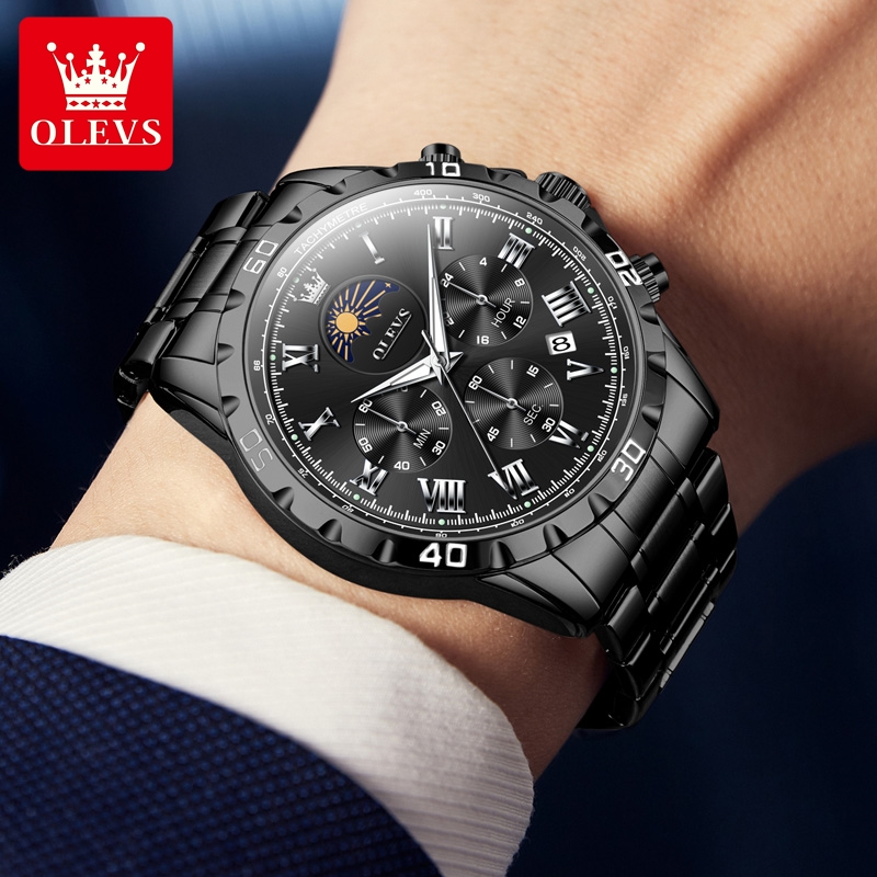 OLEVS 2950 นาฬิกาผู้ชายแฟชั่นโ - Luxury Watch Zone บทวิจารณ์และราคา