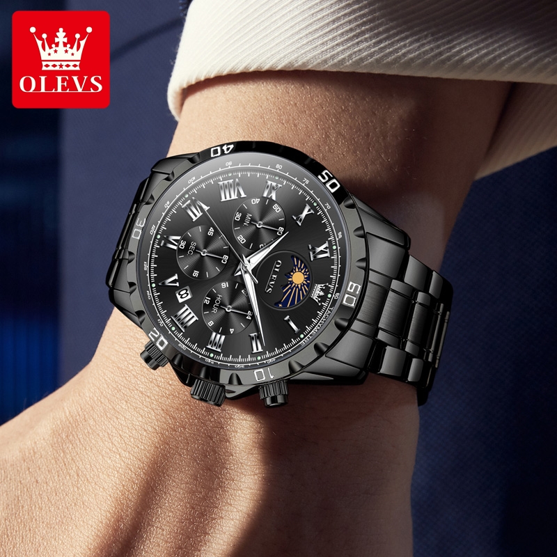 OLEVS 2950 นาฬิกาผู้ชายแฟชั่นโ - Luxury Watch Zone บทวิจารณ์และราคา