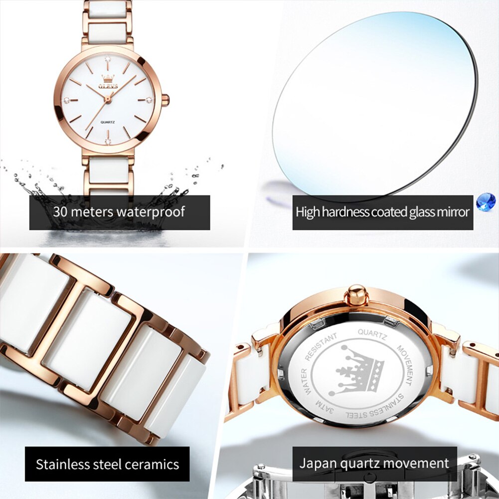OLEVS นาฬิกาผู้หญิงแฟชั่น relo - Luxury Watch For Sale บทวิจารณ์และราคา