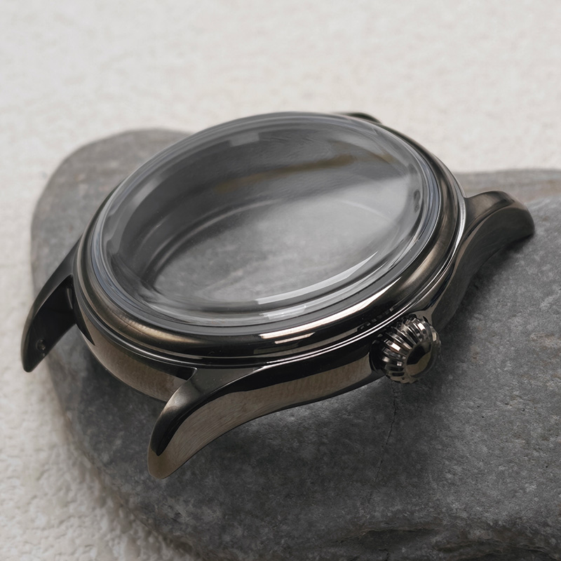 ตัวเรือนนาฬิกาสีเทา Gun Grey ร - Exhibition Caseback บทวิจารณ์และราคา